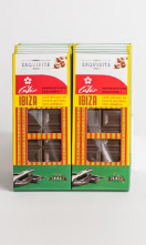 CI08131 Chocolade Café de Ibiza Algarroba - 12x125G Chocolade met de smaak van Cafés Ibiza Arabica. 108131
